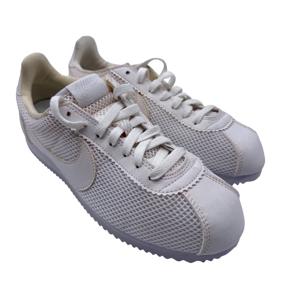 Nike Cortez Ultra Breathe Womens 8.5 White Good Mesh Retro Sneakers 905614-101